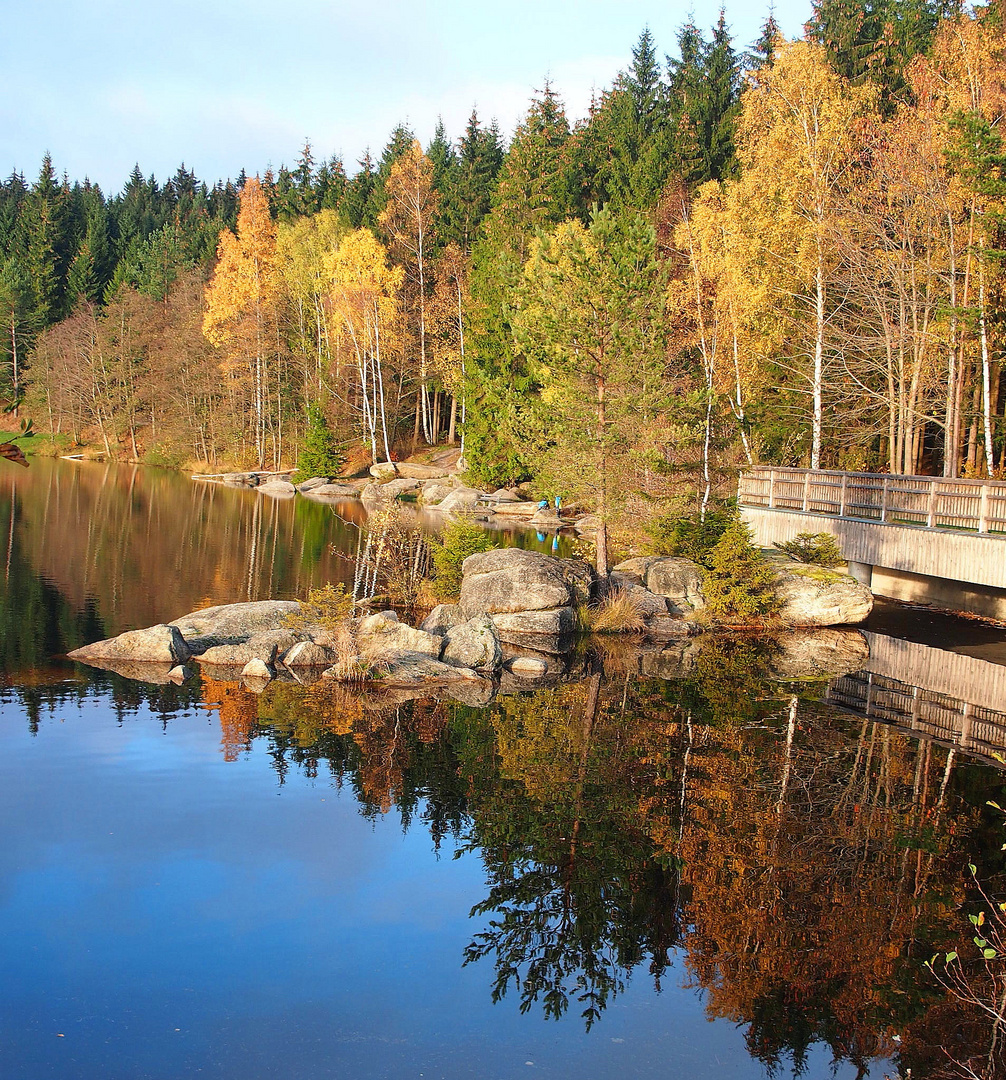 November am Fichtelsee