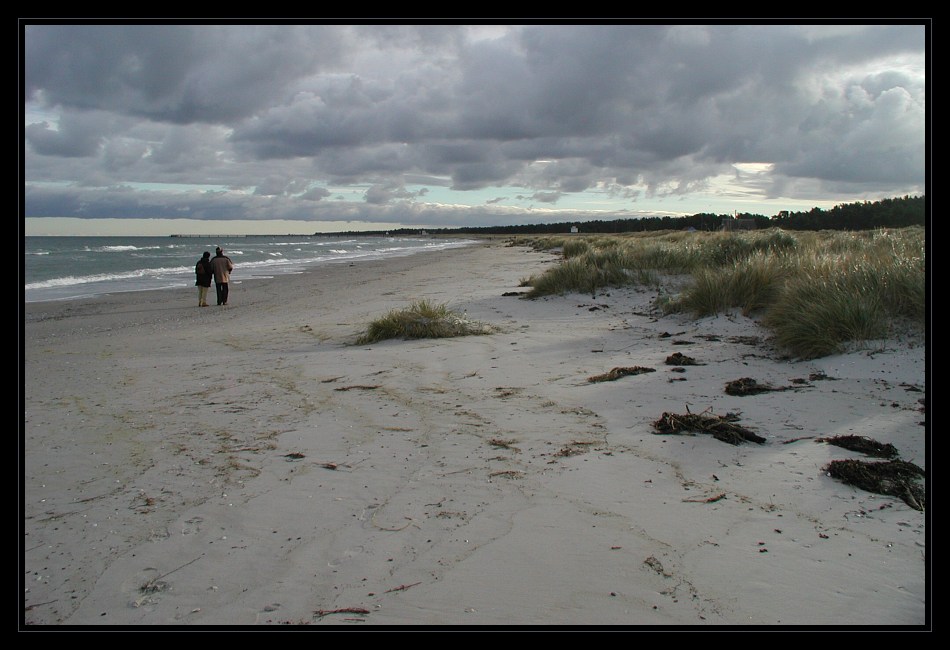 November am Strand....