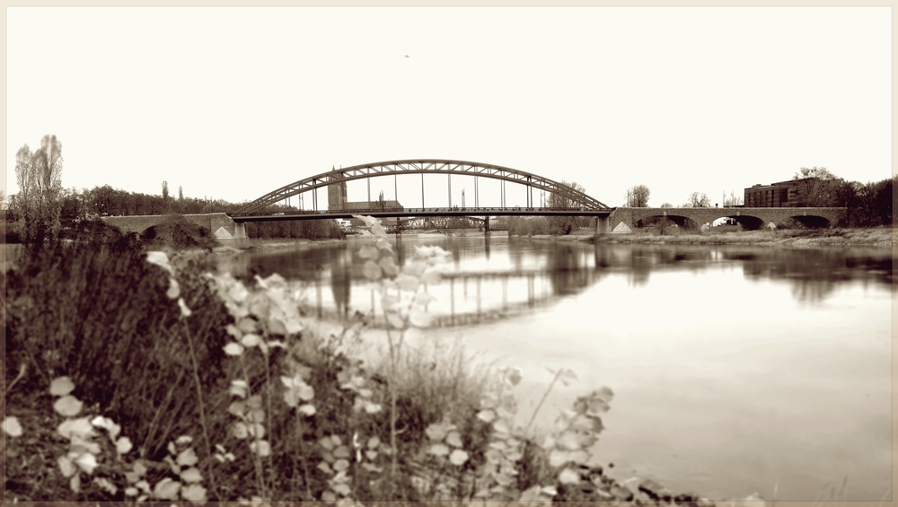 November an der Elbe