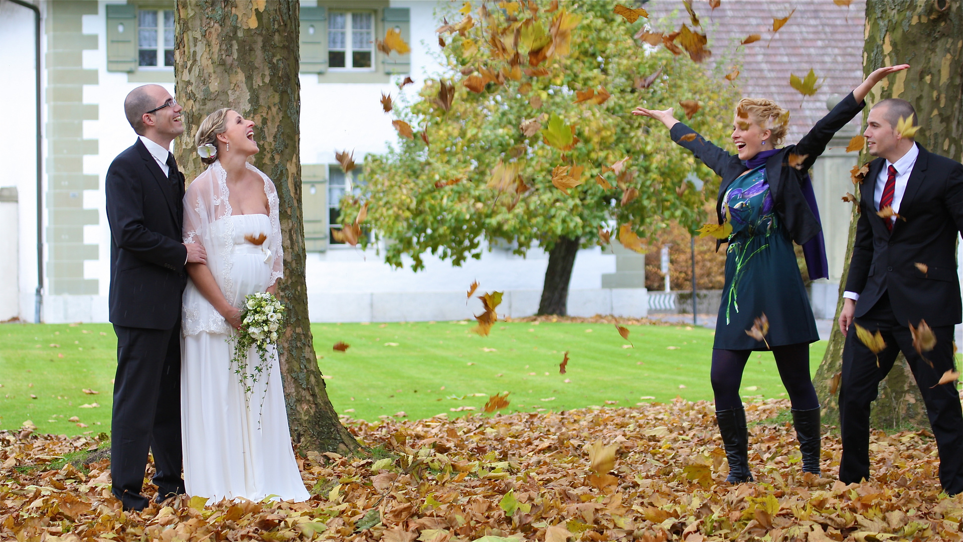 November Hochzeit Foto Bild Hochzeit Menschen Bilder Auf Fotocommunity