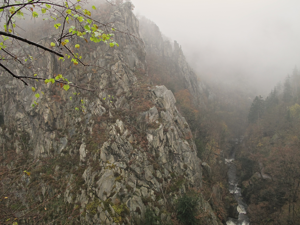 November im Bodetal