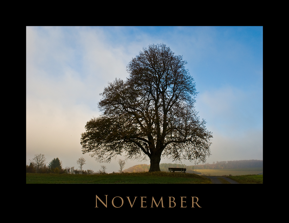 November in Franken