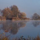 November-Nebel am See