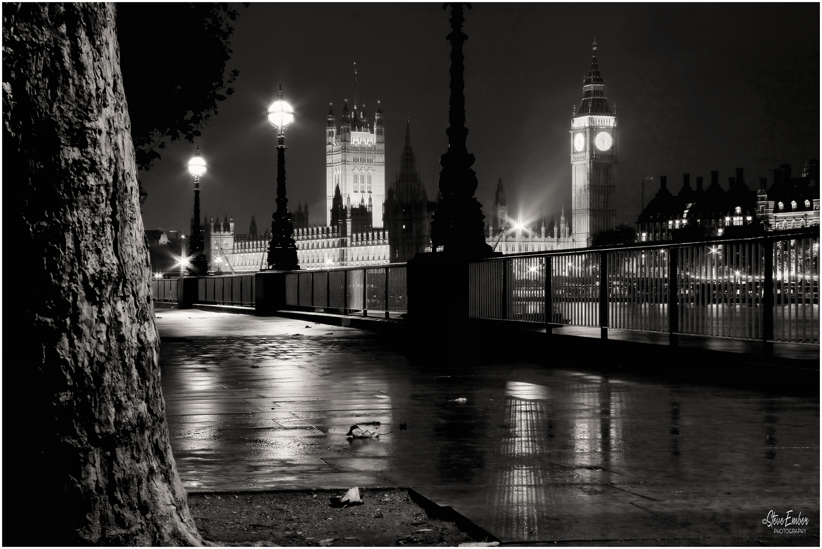 November Night Along Queen's Walk