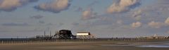 November Sonne St. Peter Ording