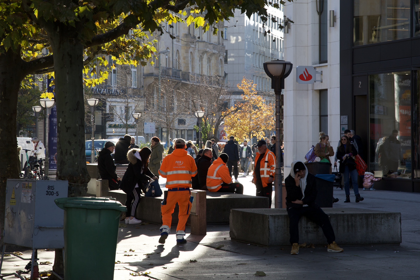 November Sonnenschein