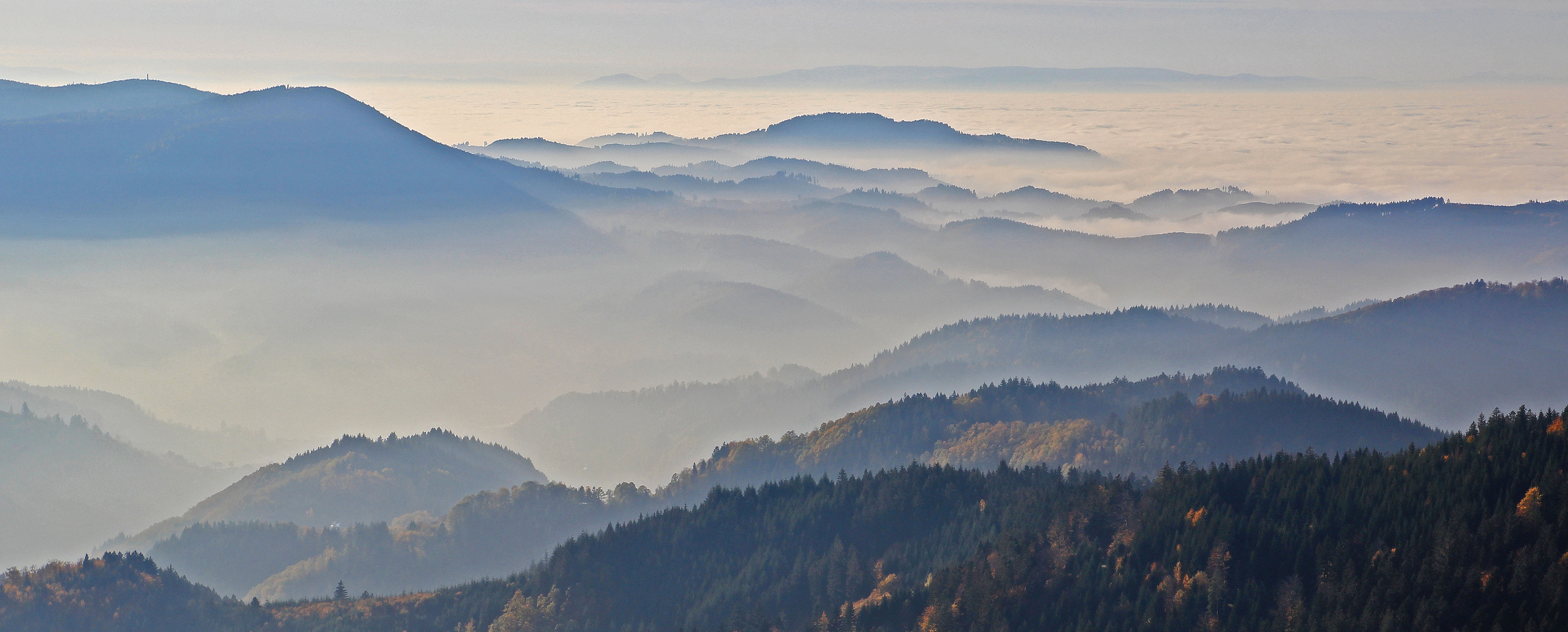 November über dem Renchtal