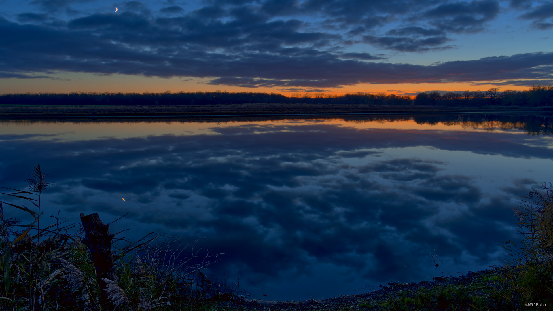 Novemberabend am Angelsee (remake)