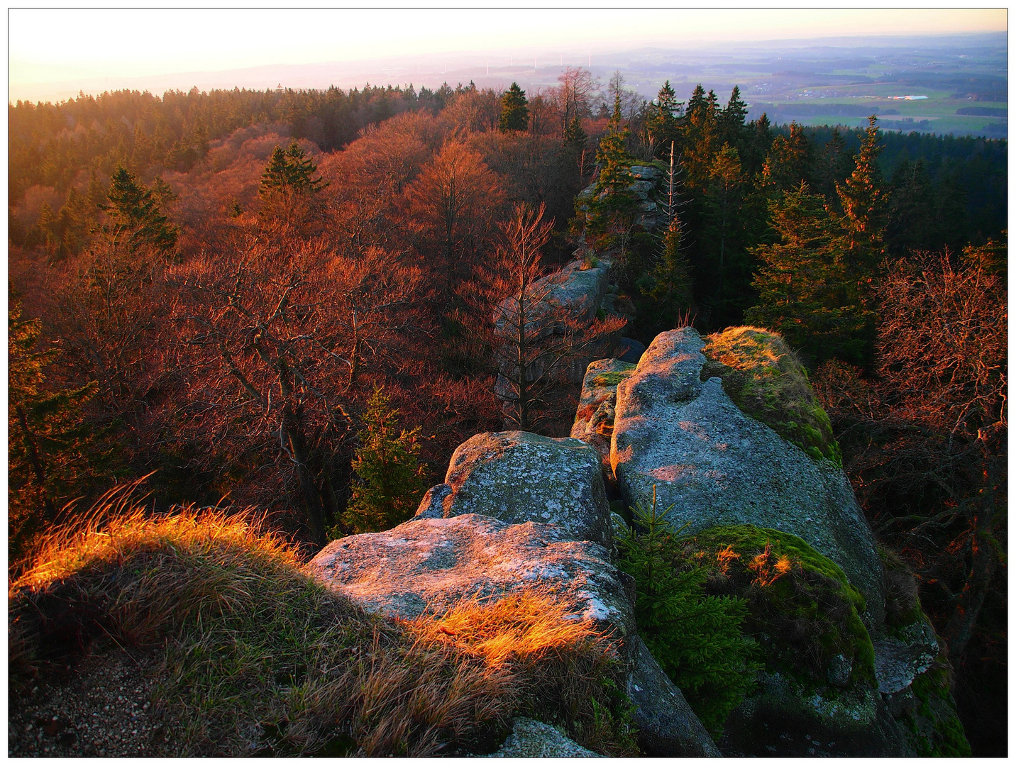 Novemberabend am Waldstein