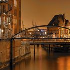 Novemberabend in der Speicherstadt