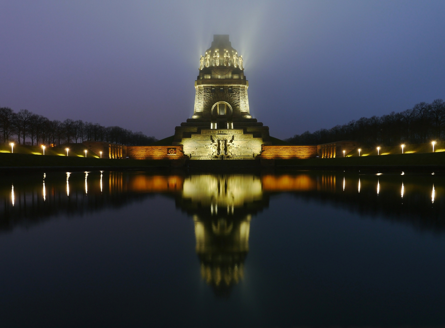 Novemberabend in Leipzig