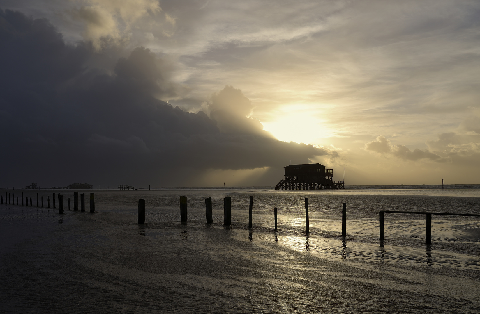 Novemberabend in St. Peter-Ording