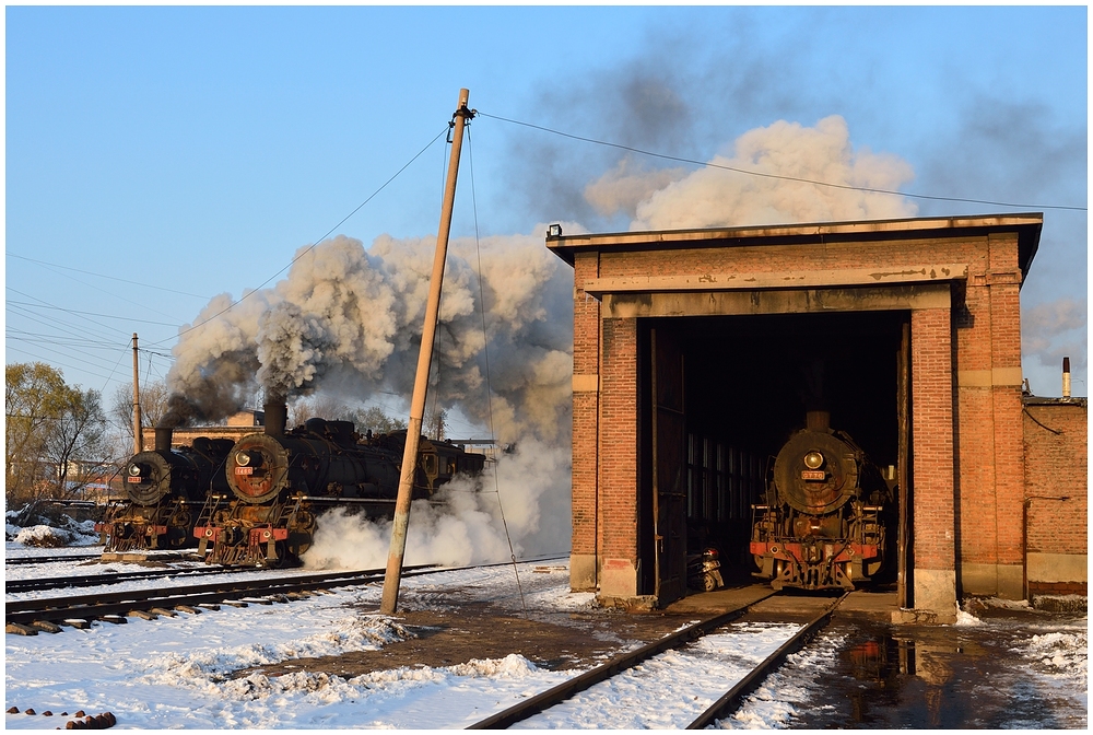 Novemberdampf in Nordchina - Fuxin XII