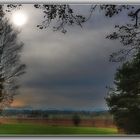 Novemberhimmel in Oberbayern