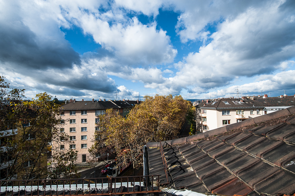 Novemberhimmel über Mainz