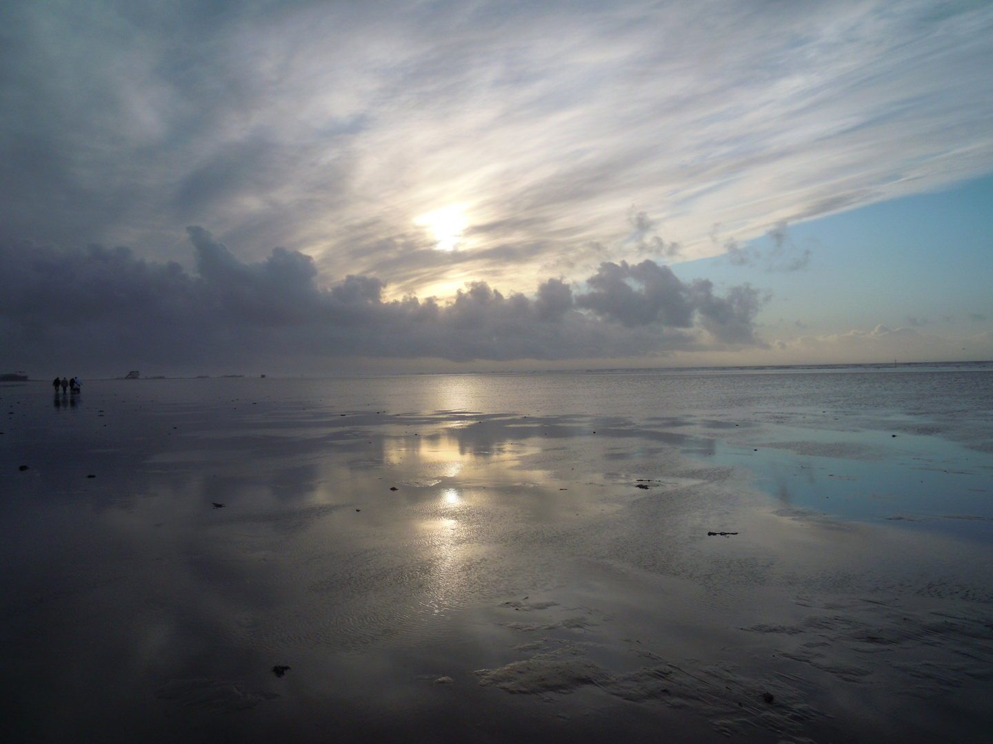 Novemberlicht am Nordseestrand