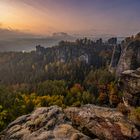 Novembermorgen in der sächsischen Schweiz