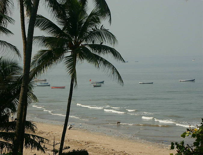 Novembermorgen in Juhu Beach