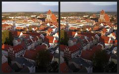 Novembernachmittagssonne über Greifswald