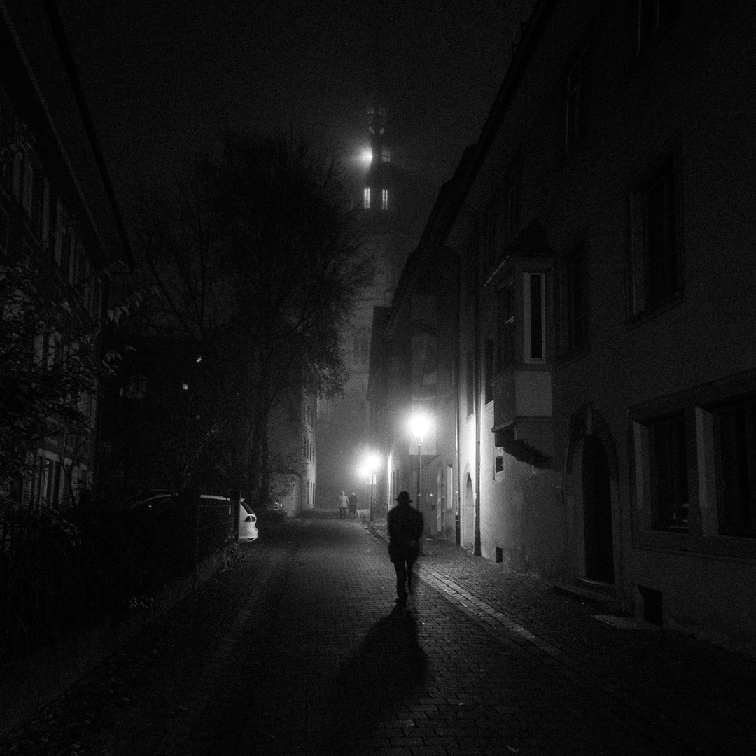 Novembernebel in der Katzgasse - Konstanz