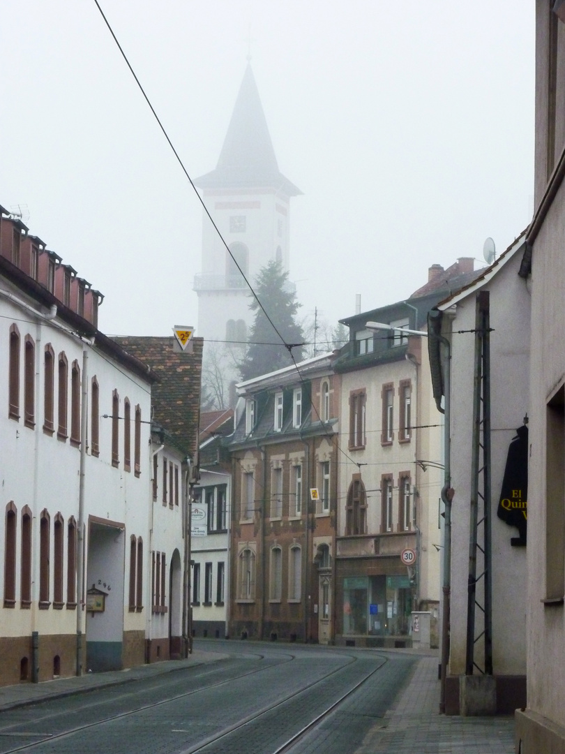 Novembernebel in Eberstadt