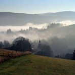 Novembernebel in Schönheide