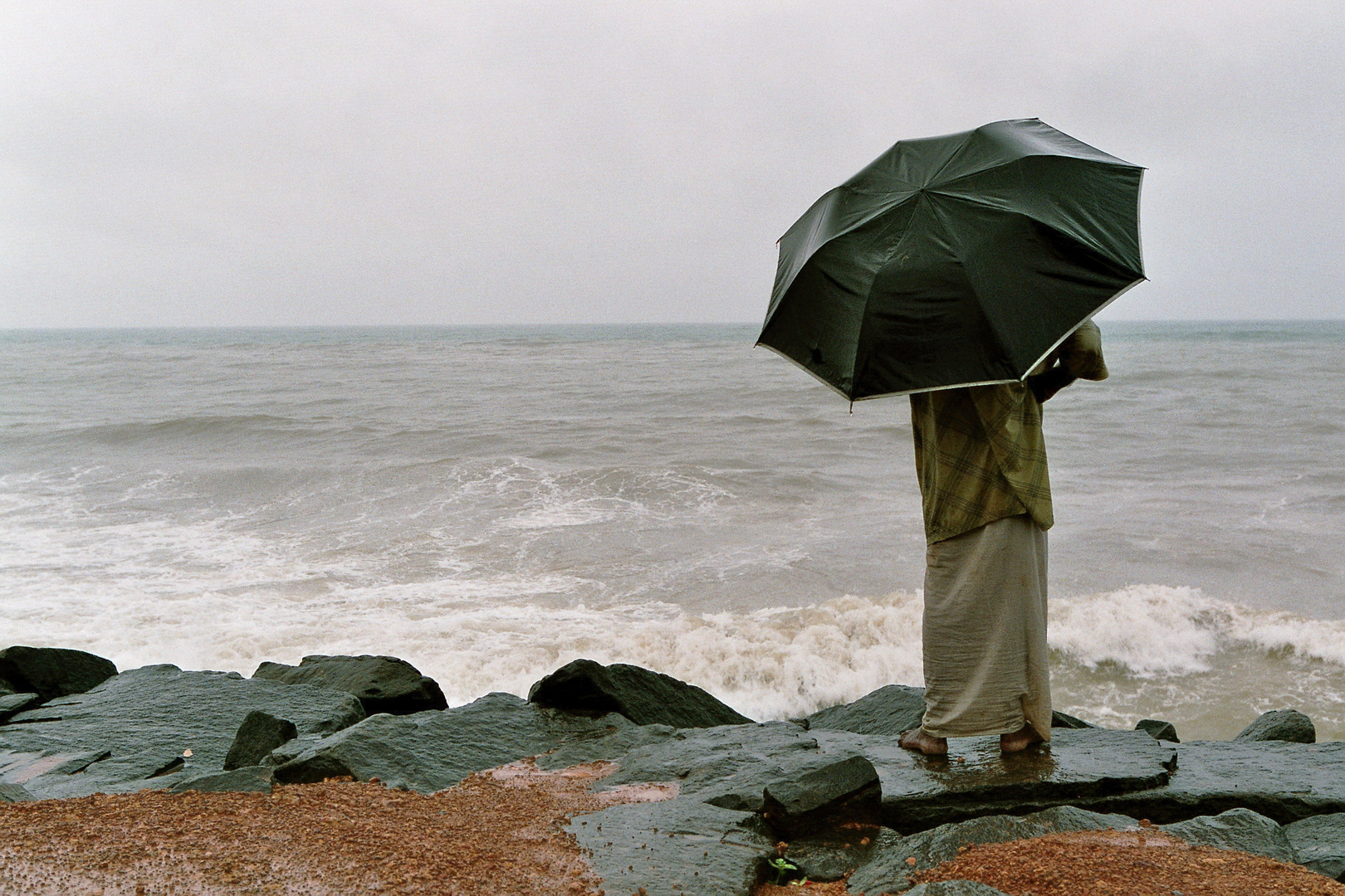 Novemberregen (Pondicherry, Tamil Nadu, Indien 2009)