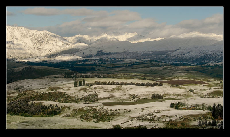 Novemberschnee in Queenstown NZ