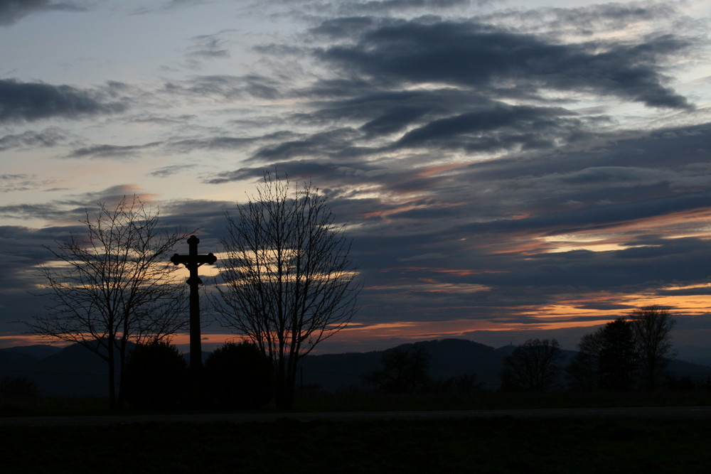 Novembersonnenuntergang (2)