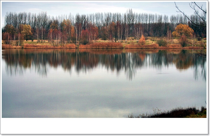 Novemberstimmung am Kiessee