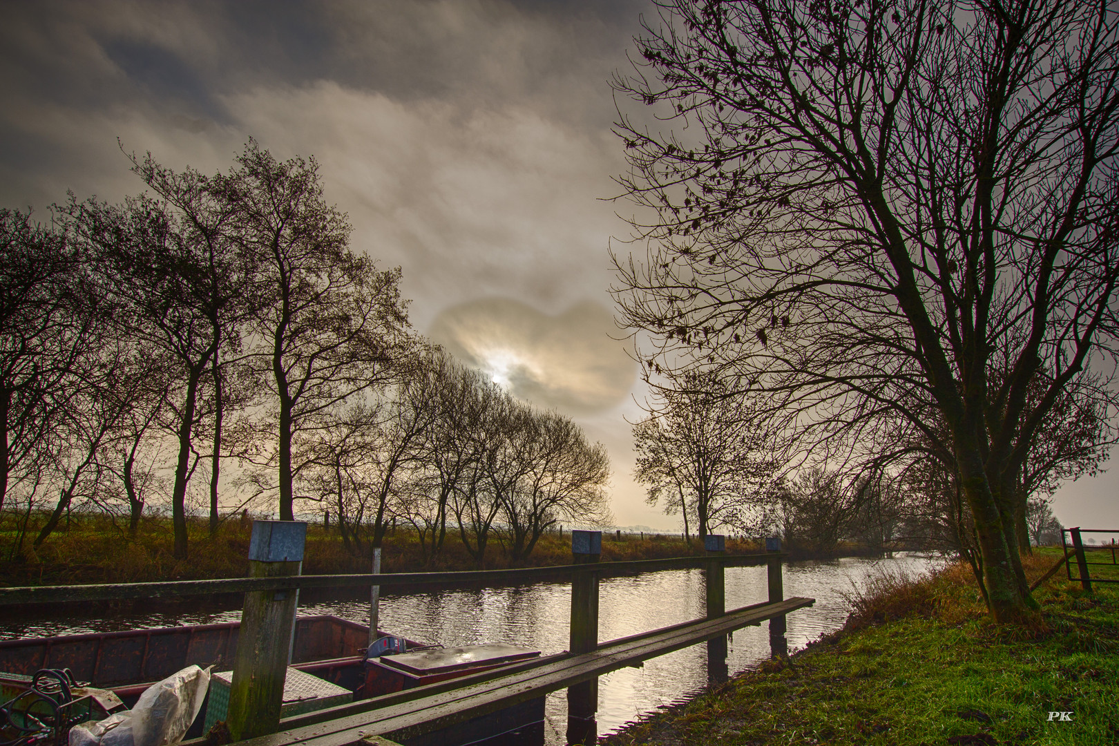 Novemberstimmung an der Hamme