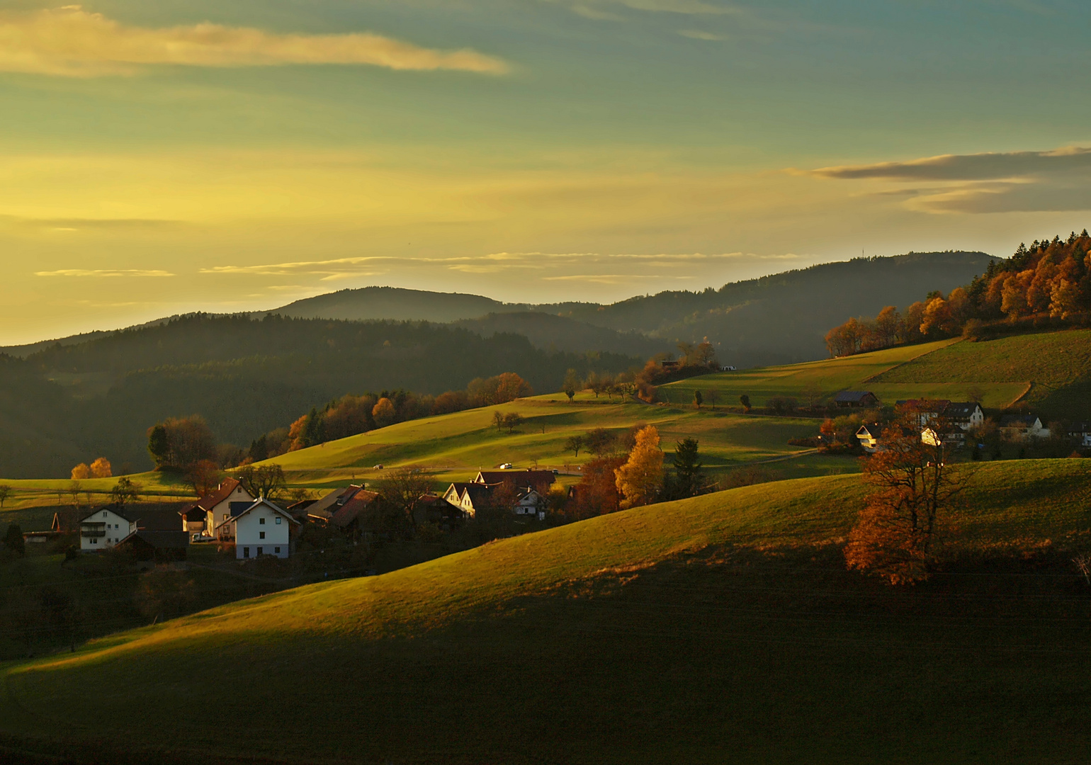 Novemberstimmung in Gresgen