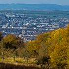 Novembertag, Blick von der Schmidtenhöhe über Koblenz