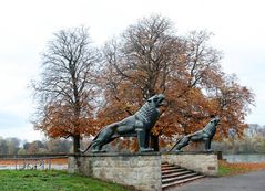 Novemberwetter an der Löwenbastion