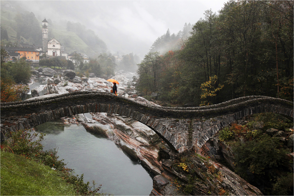 Novemberwetter im Tessin ...