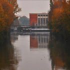 novembre : chiusa sul fiume Sile