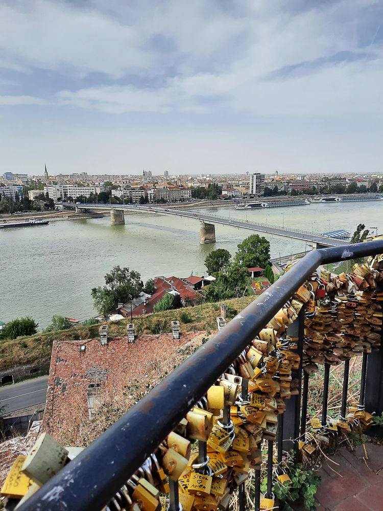Novi Sad - Blick über die Donau