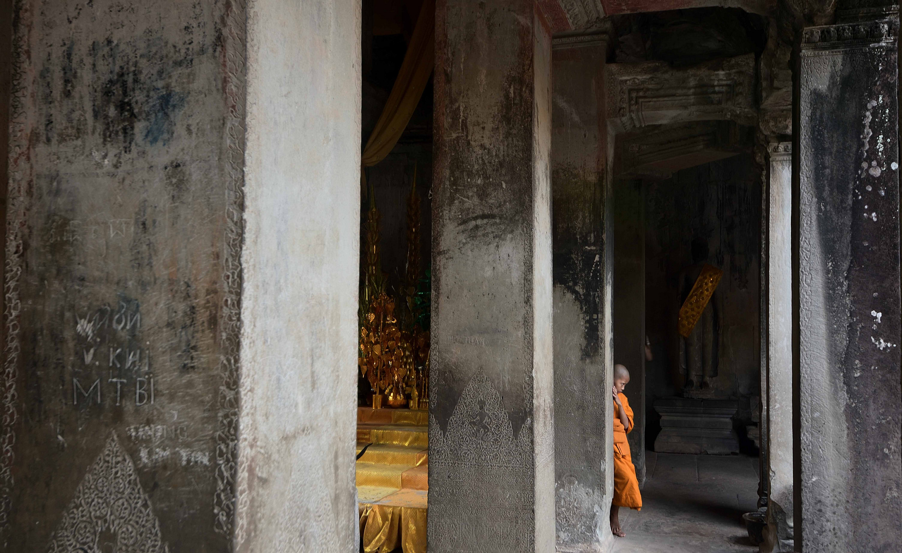 Novize von Angkor Wat