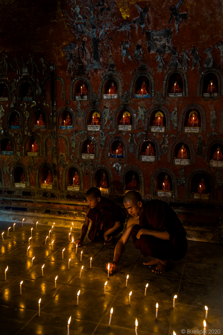 Novizen im Shwe-Yan-Pyay-Kloster  