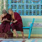 Novizen im Soon U Pon Nya Shin Kloster (© Buelipix)