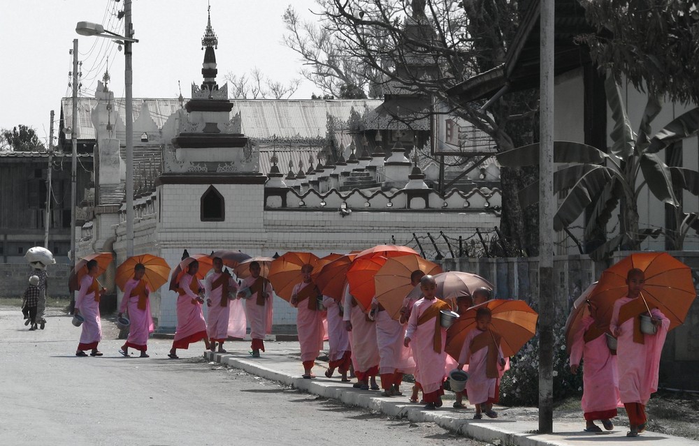 Novizinnen in Nyaung Shwe