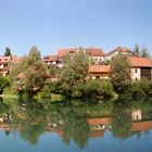 Novo Mesto - Reflection in Krka River