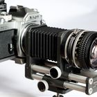 Novoflex-Balgen an Nikon FM3A