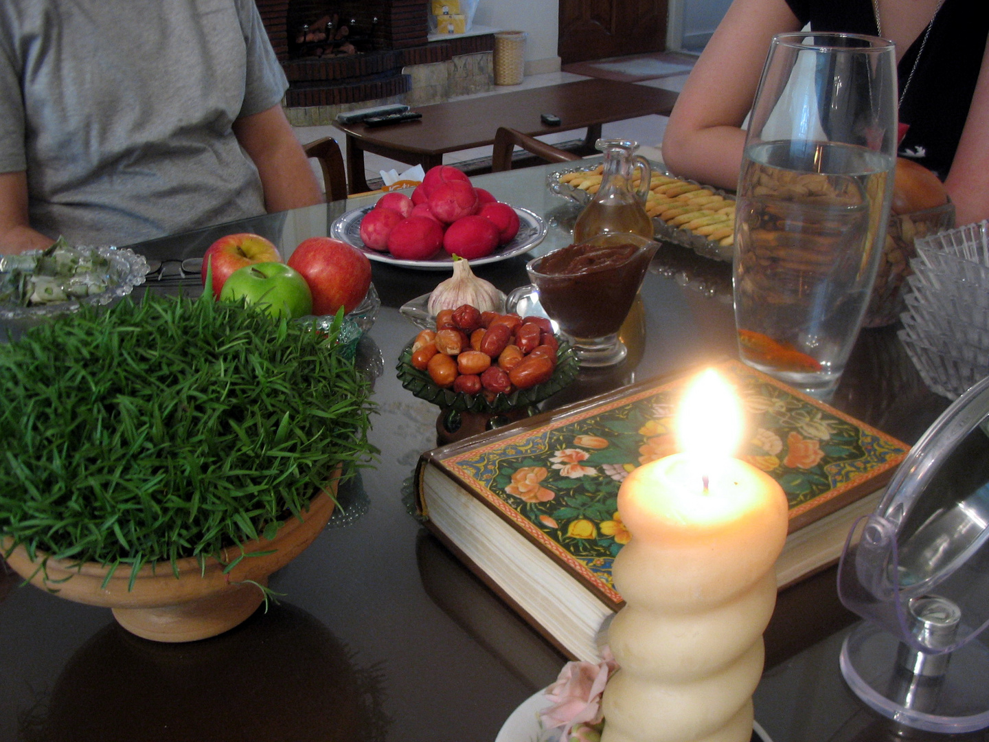 Nowrooz feast (haft seen)