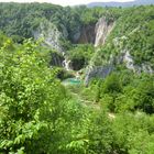 NP Plitvice Lakes : SASTAVCI Last Waterfalls from over 90 and the begin of the KORANA River