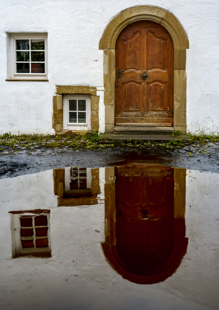 Nr. 14 nach dem starken Regenguss