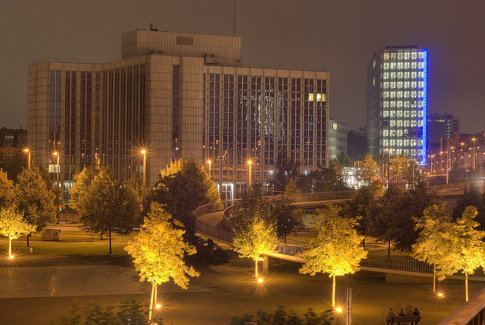 NRW-Bank Düsseldorf Nachts