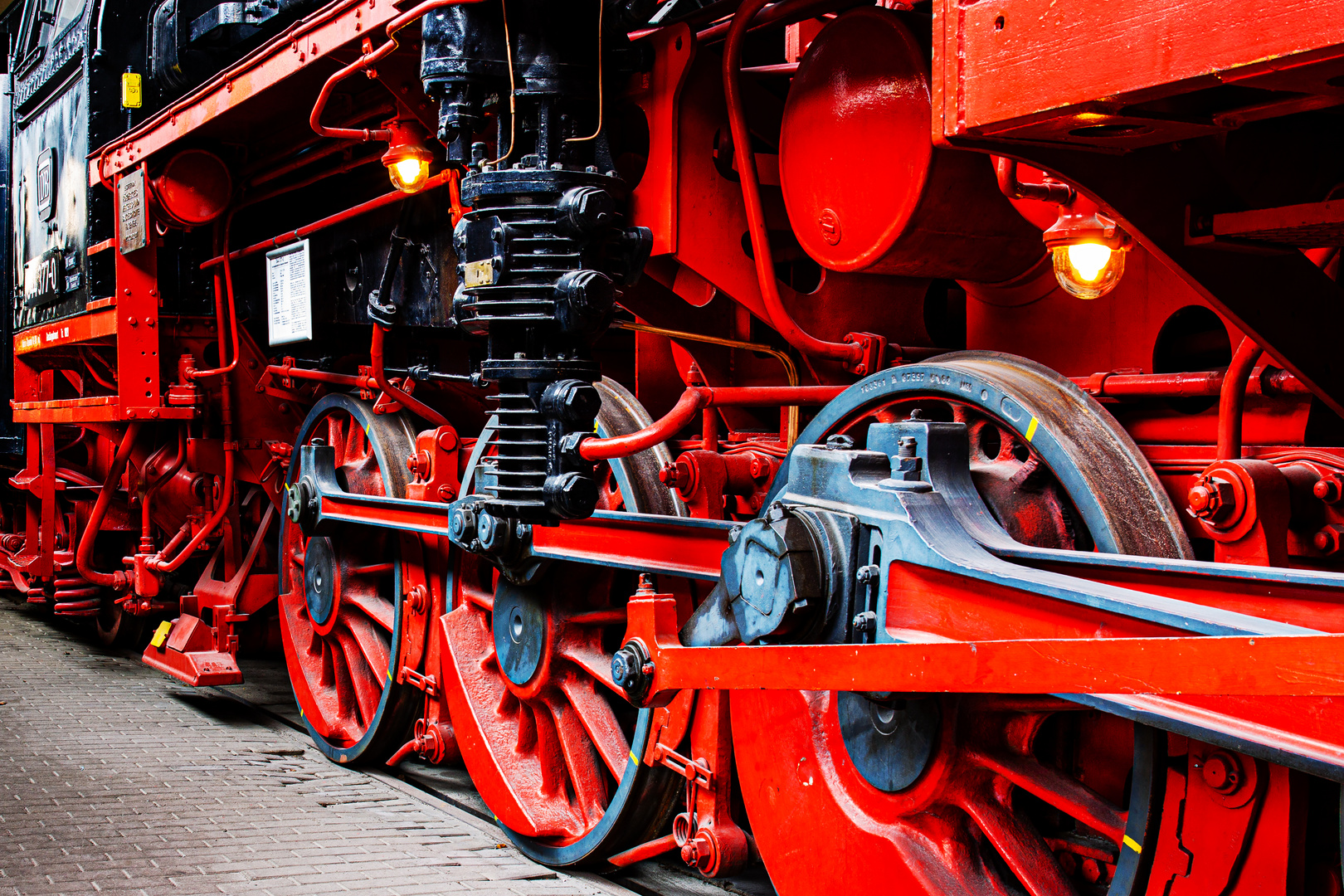 NRW - Bochum - Eisenbahnmuseum - Dampflock 