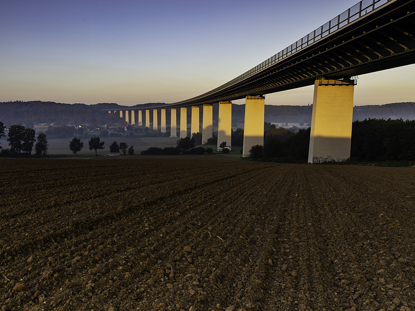 NRW - Essen - Mintarder Ruhrtalbrücke