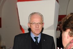 NRW-Ministerpräsident Dr. Jürgen Rüttgers - Richtfest am Dortmunder U